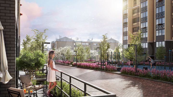 3-к. квартира, 71,2 м², 7/9 эт.