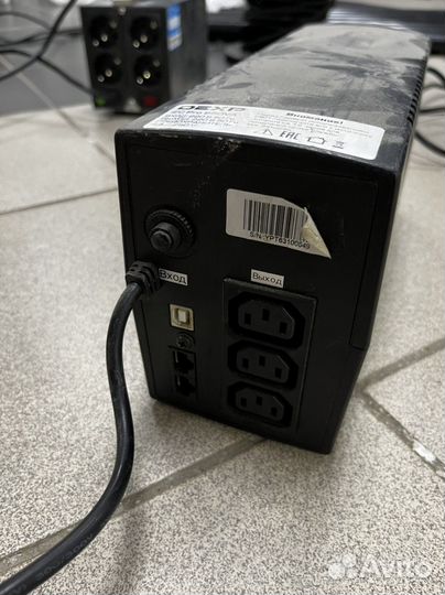 Источник бесперебойного питания dexp IEC PRO 850va