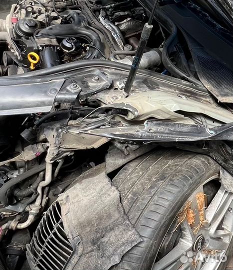 Audi Q7 3.0 AT, 2014, битый, 150 000 км