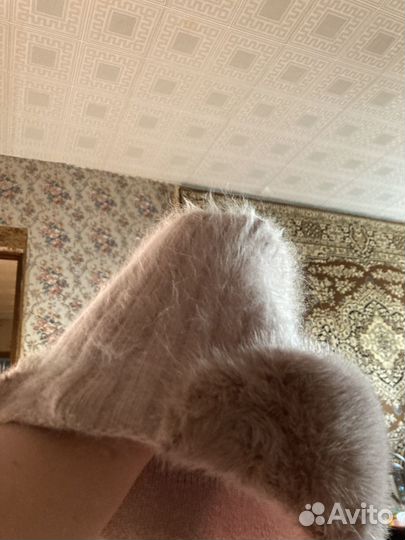 Шапка зимняя женская с норкой