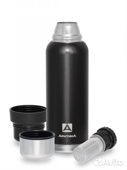 Термос Арктика 1,2л., с ситечком для заварки
