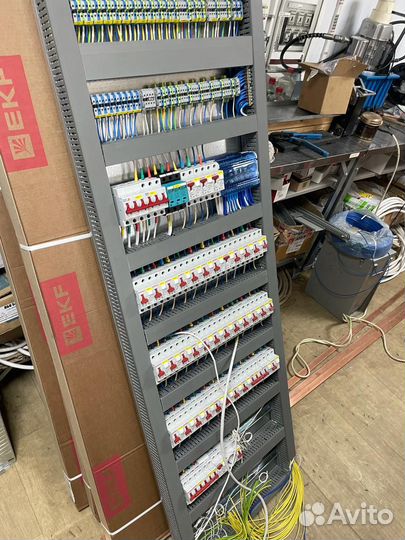 Монтаж щитов управления и автоматизации под ключ