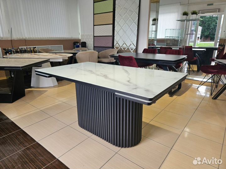 Стол из керамогранита раздвижной SKR-27353