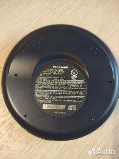 Mp3 плеер Panasonic SL-SX430