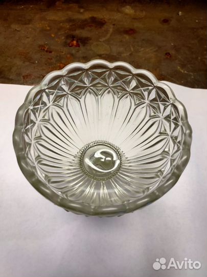 Конфетница стекло СССР