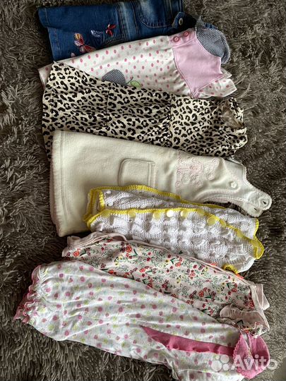 Одежда для девочки пакетом 62-74