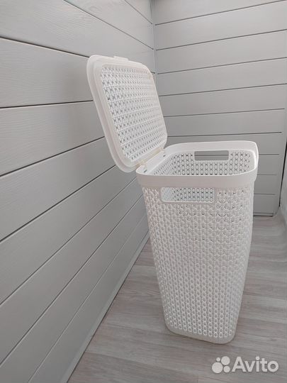 Корзина для белья узкая