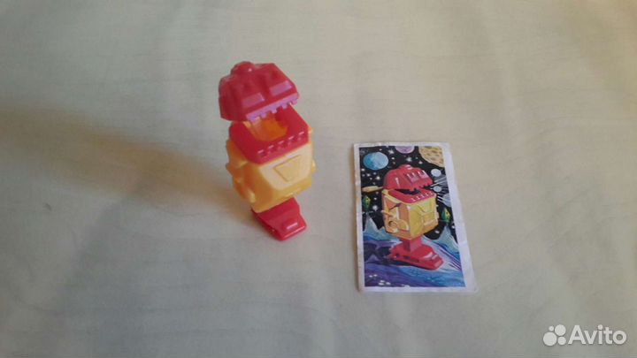 Игрушки сборные из Kinder Surprise техника