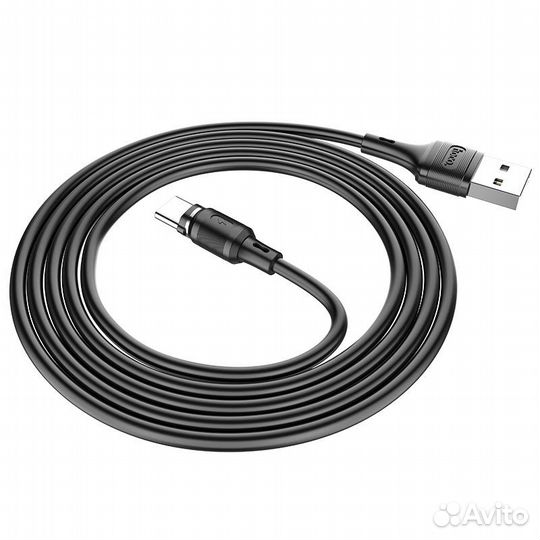 Кабель Hoco X52 magnetic Type-C 1M, 3.0А, черный