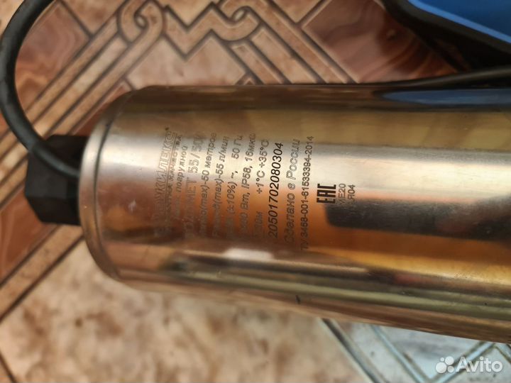 Насос погружной Джилекс Водомет 55/50