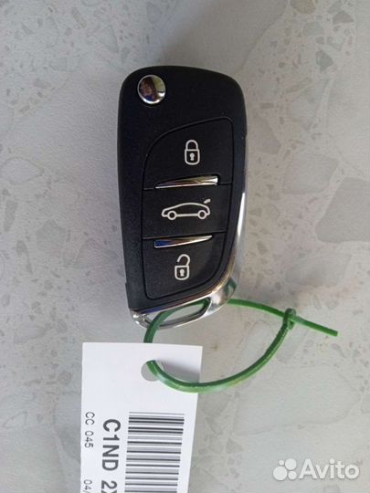 Смарт ключ Ситроен. Оригинал