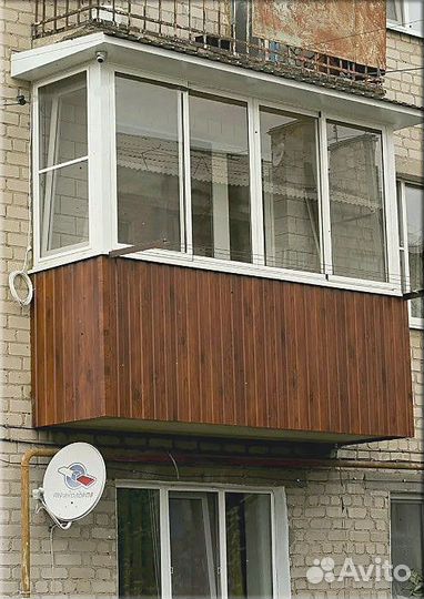 Балконы с завода