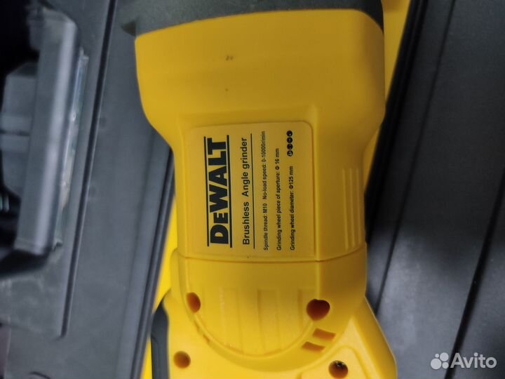 Ушм болгарка dewalt аккумуляторная 48v