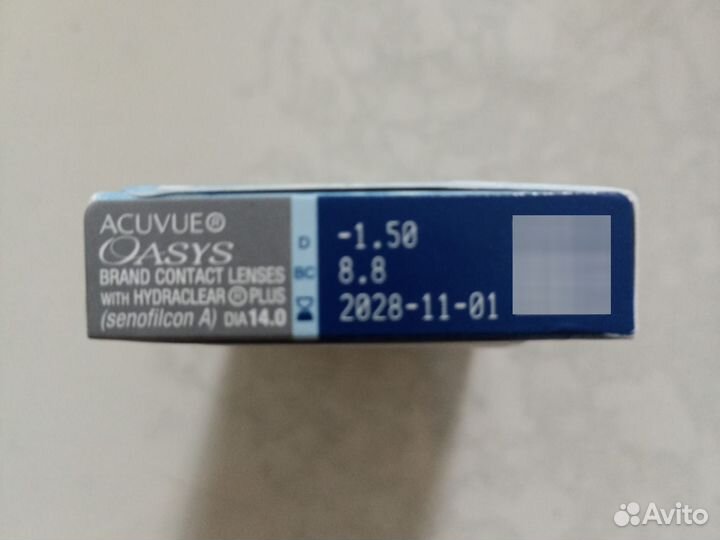 Acuvue Контактные линзы, 6 шт., -1.50, 8.8, 2 нед