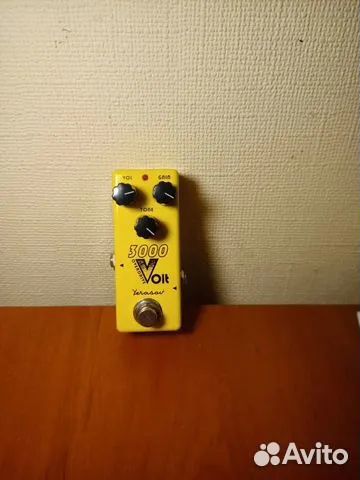 Гитарная педаль овердрайв Yerasov 3000 volt mini