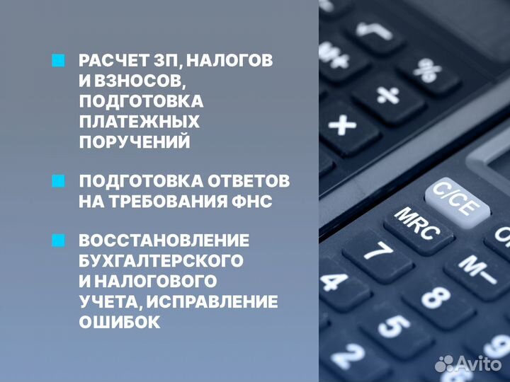 Бухгалтерские услуги ооо/ип, Бухгалтер удаленно