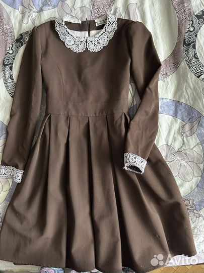 Школьная форма коричневая СССР