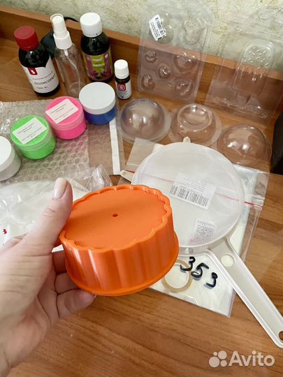 Набор для изготовления бомбочек для ванны