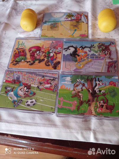 Киндер сюрприз пазлы