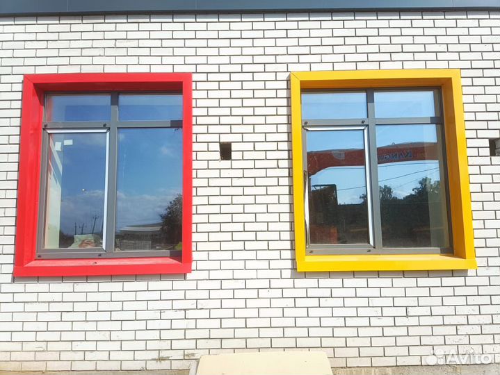 Откосы, парапеты, доборные элементы