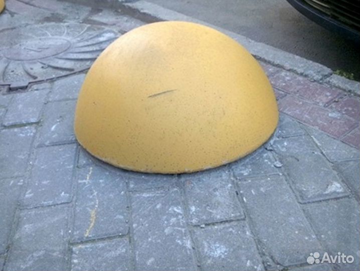 Бетонные полусферы
