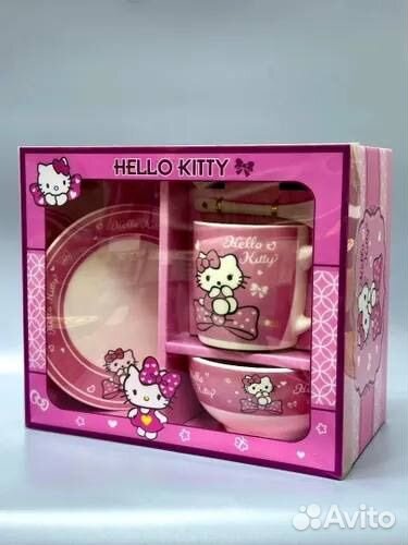 Посуда с hello kitty