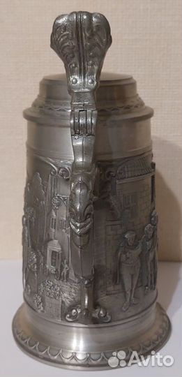 Пивная оловянная кружка Sks(Германия)