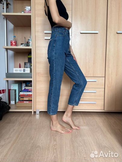 Джинсы синие