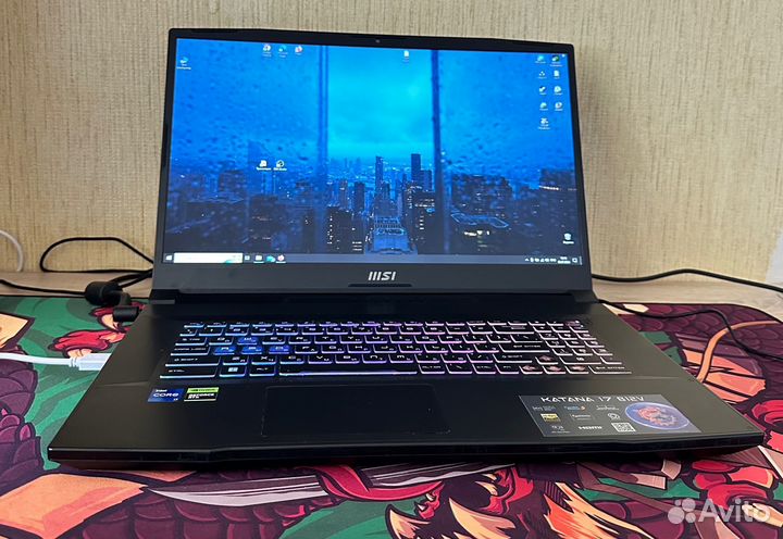 Ноутбук игровой MSI Katana 17/17.3