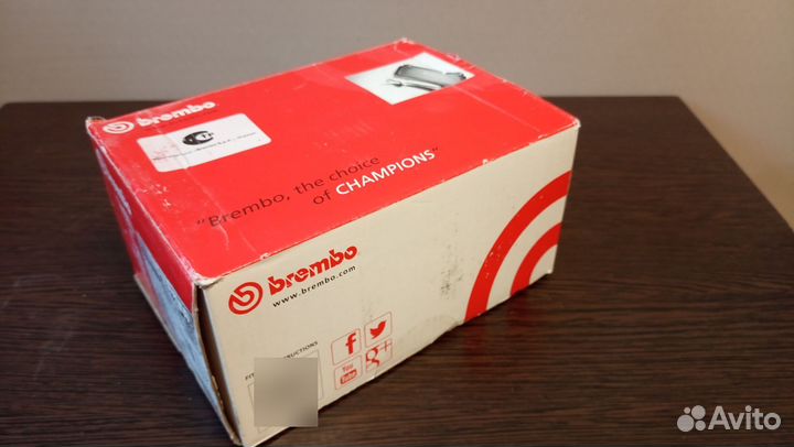 Тормозные колодки brembo P23091