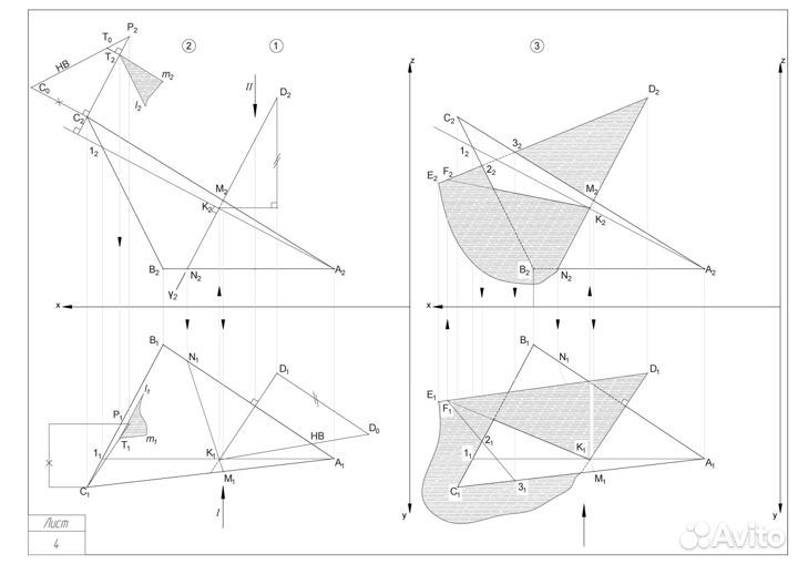 Инженерная графика, черчение и 2D,3D чертежи