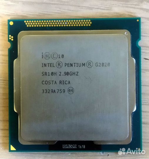 Процессоры Pentium G2020 - 1155v2