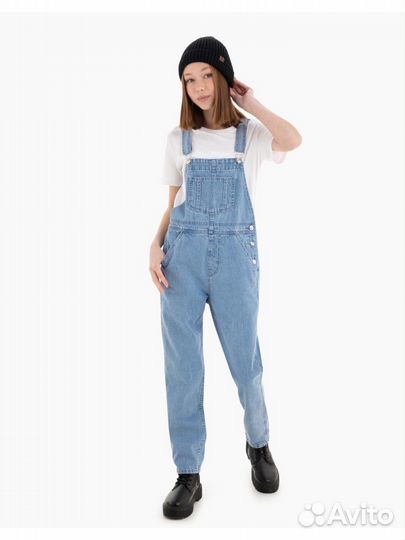 Комбинезон джинсовый Глория джинс 152/158 б/у