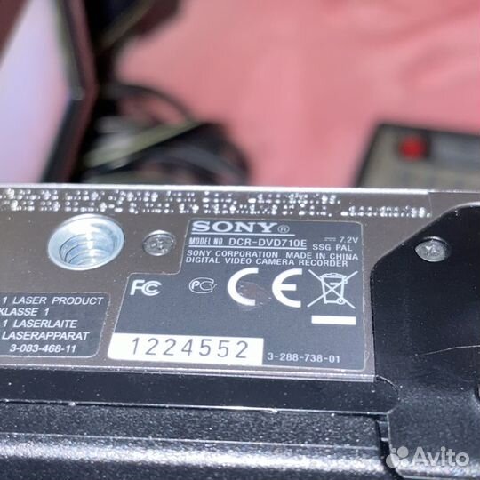 Видеокамера VHS Sony Handycam Ночнач съемка