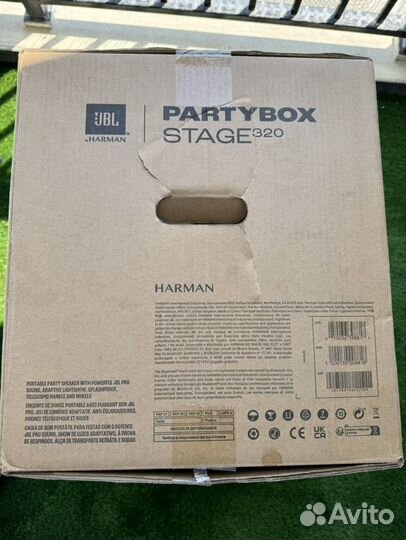 Колонка jbl partybox Stage 320