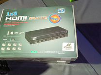 Hdmi сплиттер 1х8 full hd и 4К