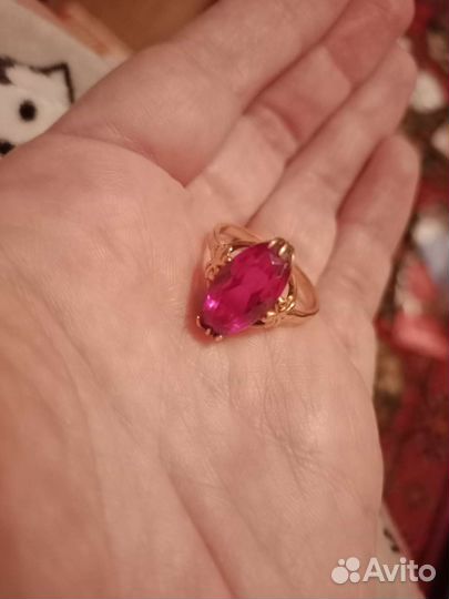 Кольцо золотое СССР