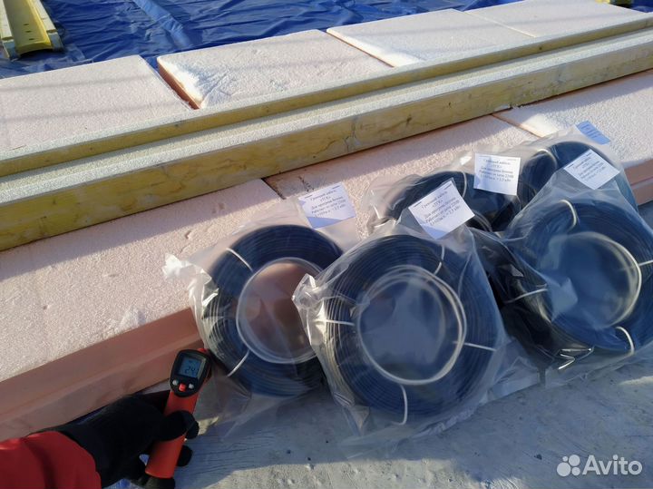 Греющий кабель для бетона