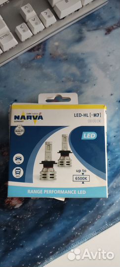 Лампы narva LED h7