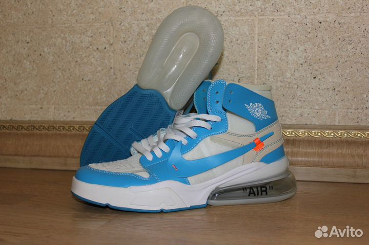 Nike air force 270 x off white x air jordan 1 unc sale