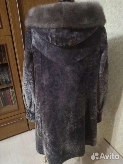 Шуба мутоновая 46