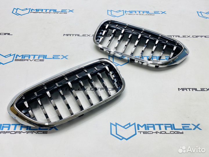 Решетка радиатора BMW G30 / G38, Diamond стиль