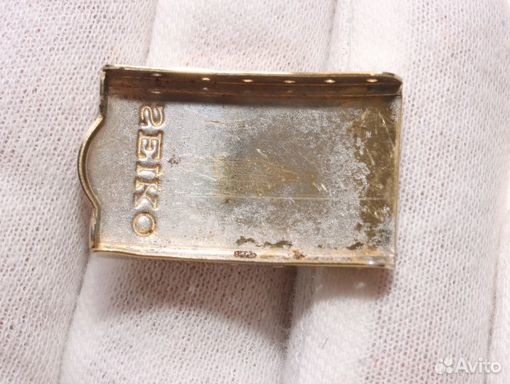 Seiko Щиток Защёлки Браслета Винтаж