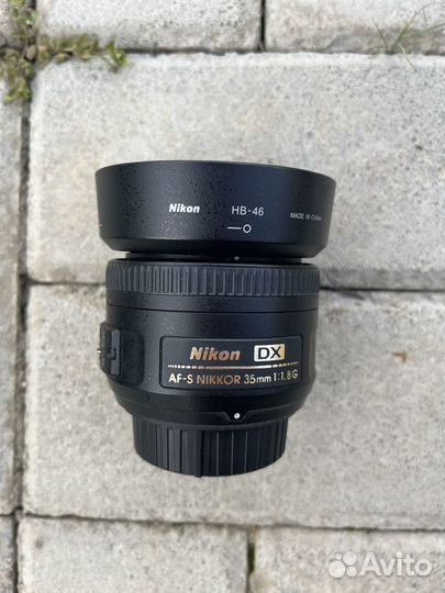 Объектив Nikon AF-S Nikkor 35mm f1.8