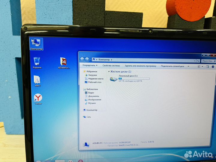 Мощный ноутбук Samsung core i5 8gb
