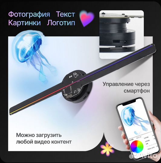 Голографический проектор вентилятор