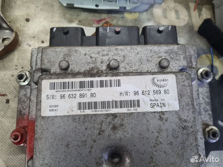 Комплект эбу Peugeot Boxer Citroen Jumper 2.2 Е4