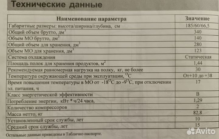 Холодильник бу