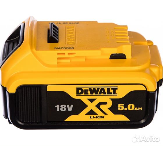 Аккумулятор DCB184XR DeWalt 18В, 5.0Ач, Li-Ion