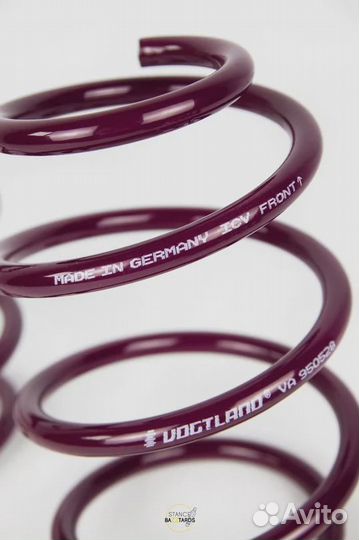 Пружины Vogtland с занижением Seat Exeo 3R, 3RN